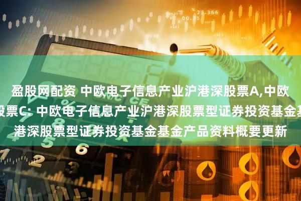 盈股网配资 中欧电子信息产业沪港深股票A,中欧电子信息产业沪港深股票C: 中欧电子信息产业沪港深股票型证券投资基金基金产品资料概要更新